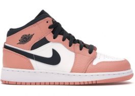 Jordan 1 Mid Pink Quartz | Sneaker Cream